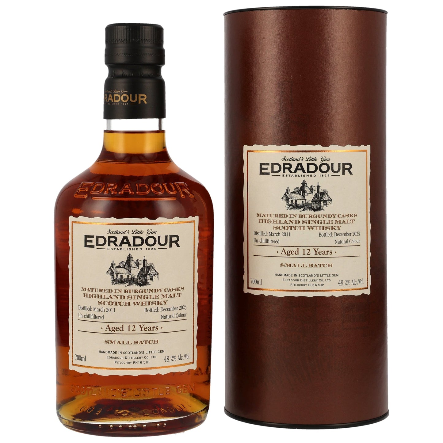 Edradour 12 Jahre Burgundy Cask Small Batch