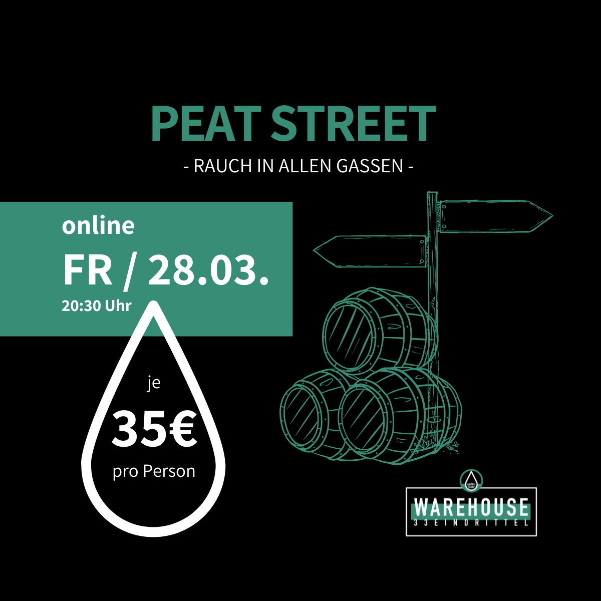 LIVE-Online-Tasting: "PEAT STREAT"