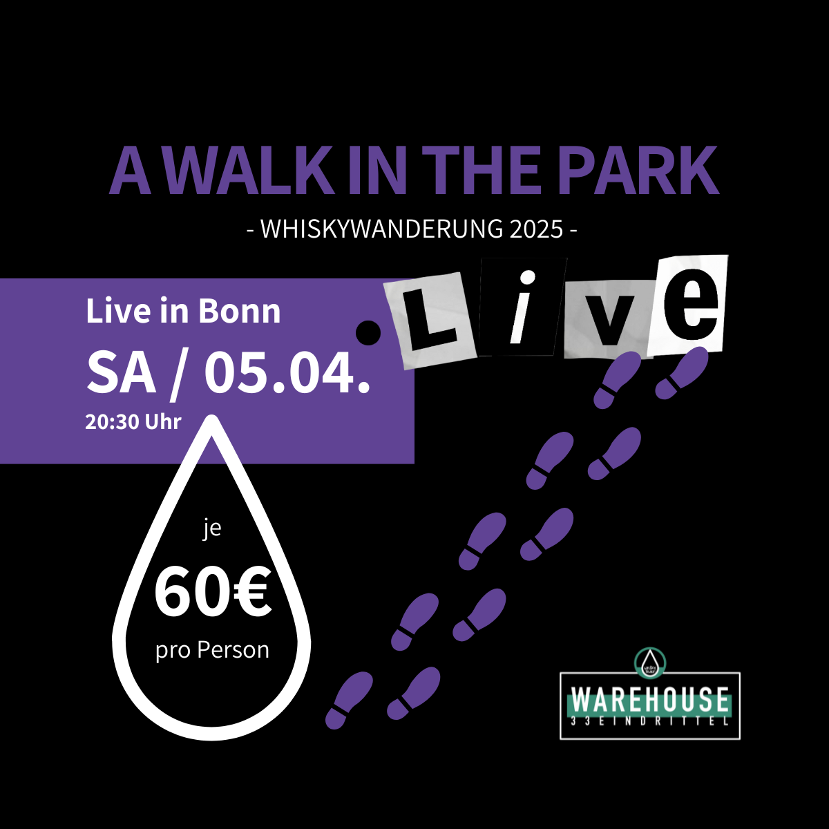 LIVE-Tasting: "A WALK IN THE PARK"