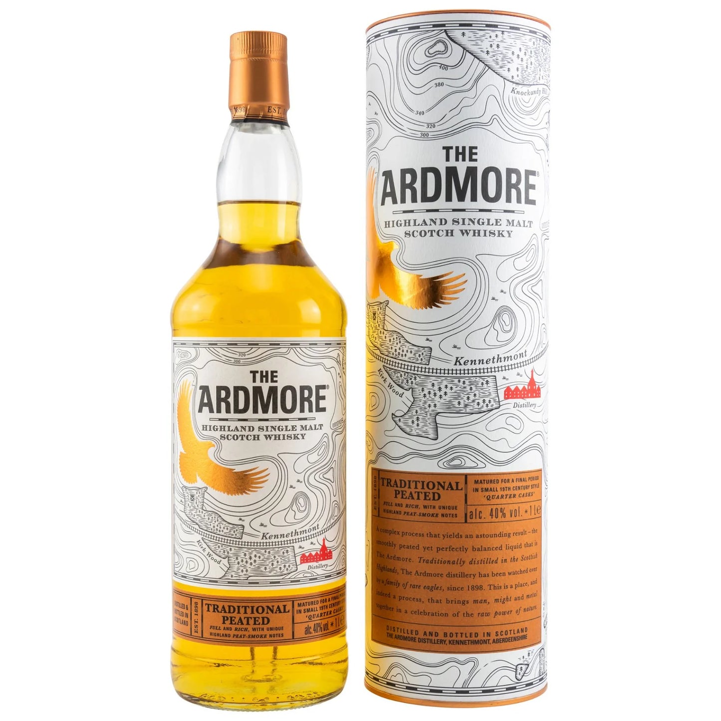 Ardmore Traditional Peated (1 Liter) 40,0 %
