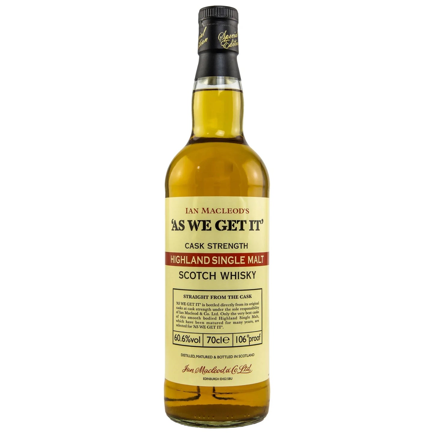 As we get it - Highland Edition (Ian MacLeod's) 60,6%