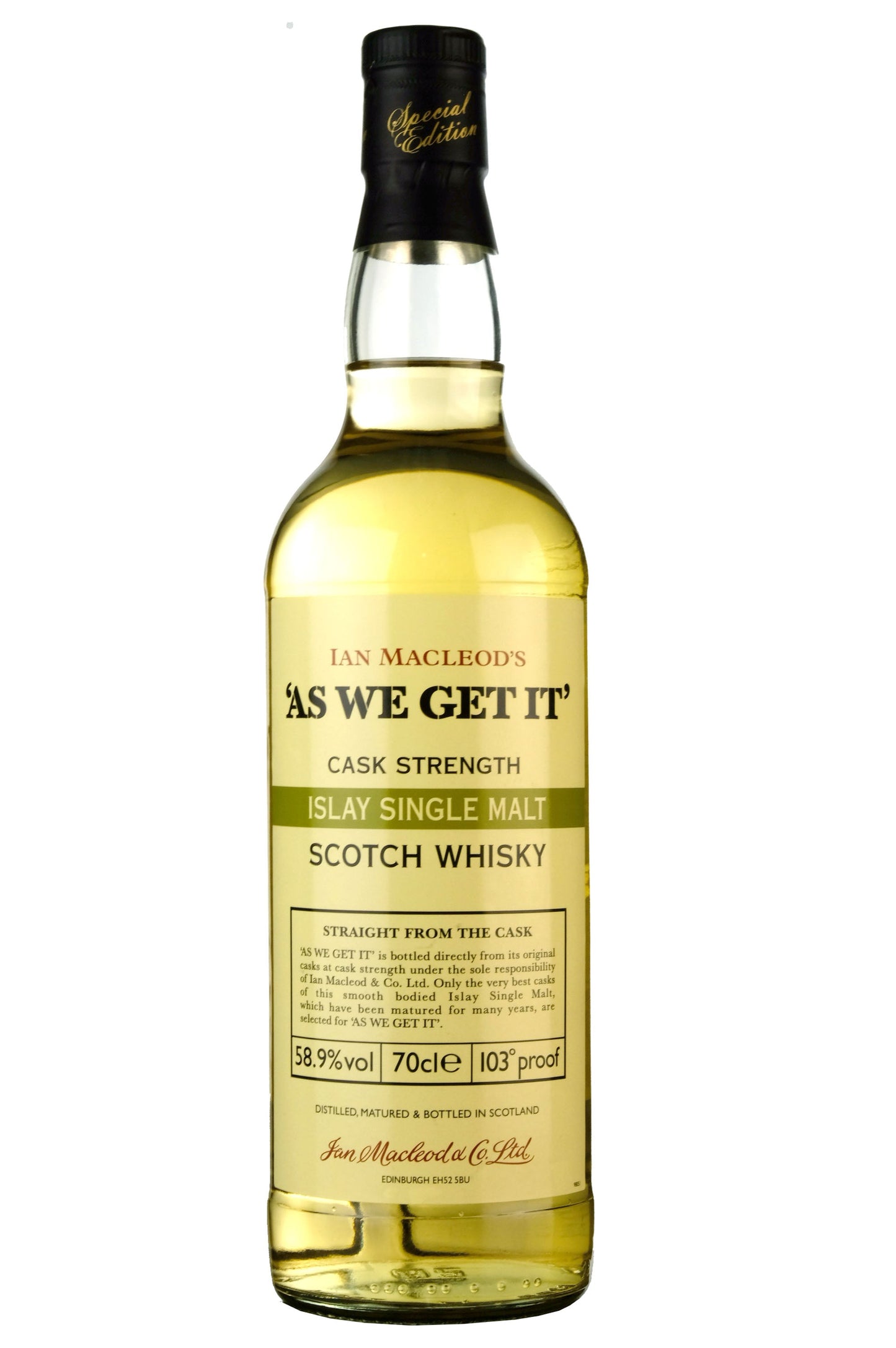 As we get it - Islay Edition 61,0% (Ian MacLeod's)