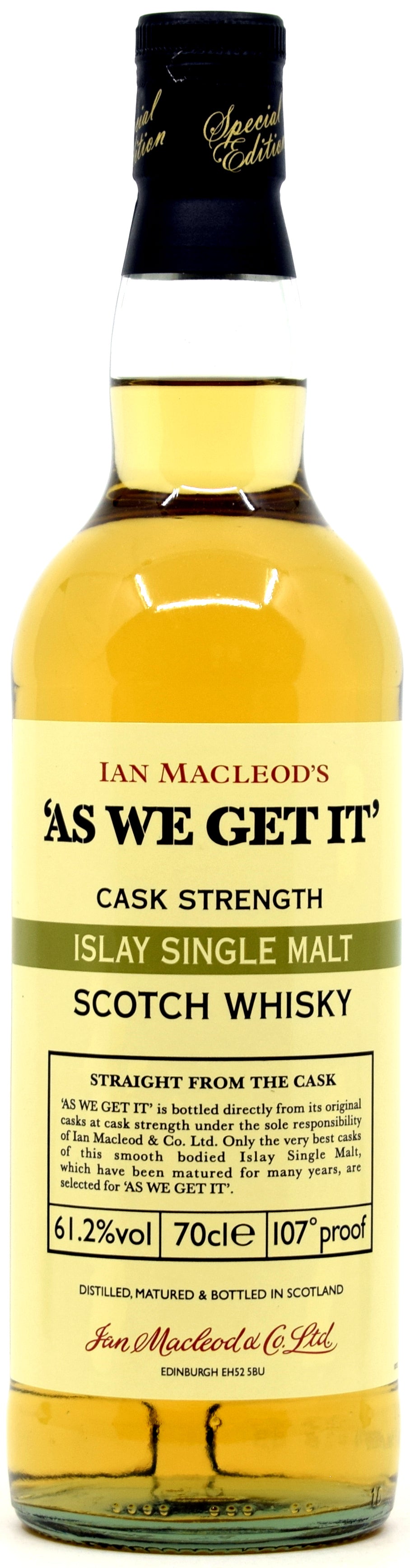 As we get it - Islay Edition (Ian MacLeod's) 61,2 %