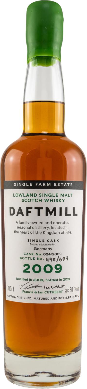 Daftmill Vintage 2010 Single Cask Whisky 60,7 %