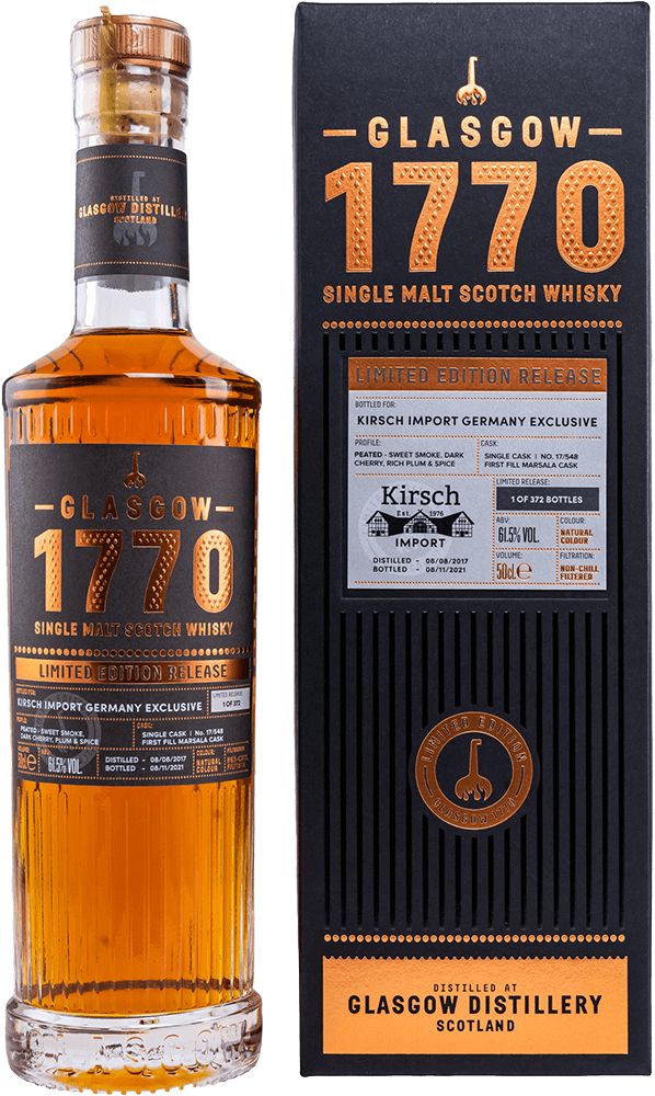 Glasgow 1770 Peated Single Cask Marsala 61,5 %