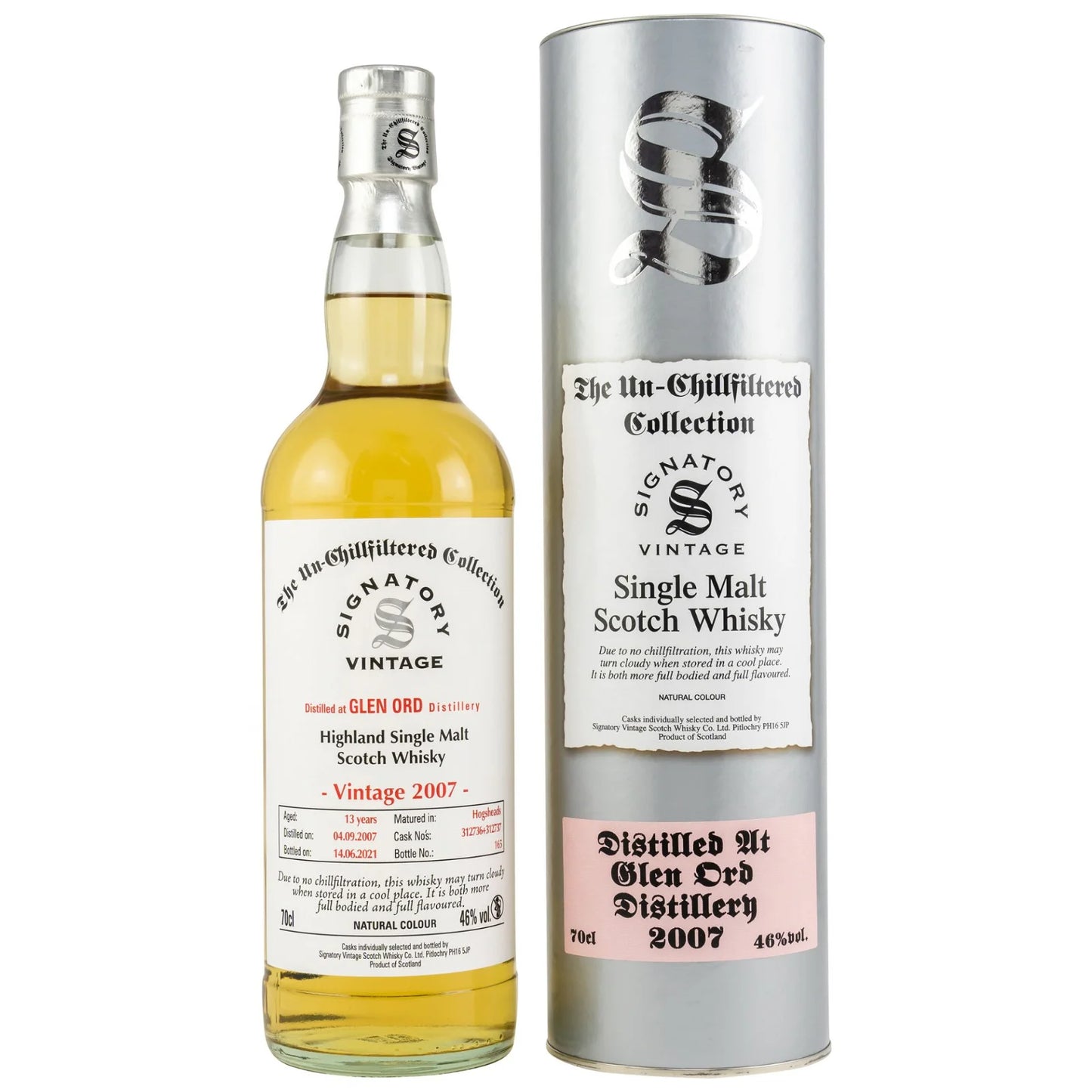 Glen Ord 2007/2021 - 13 Jahre 46,0 % (Signatory Vintage)