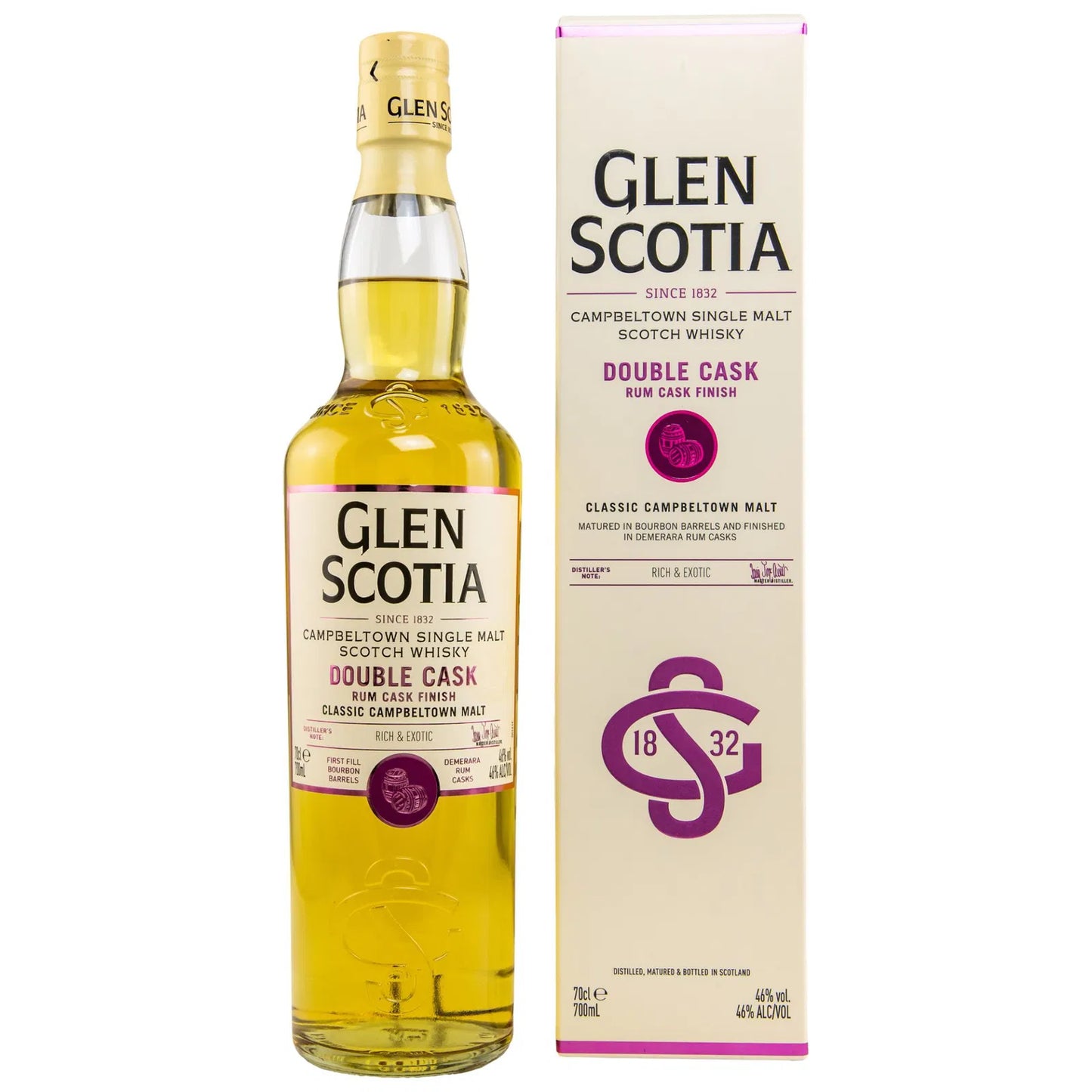 Glen Scotia Double Cask Rum Cask Finish 46,0%