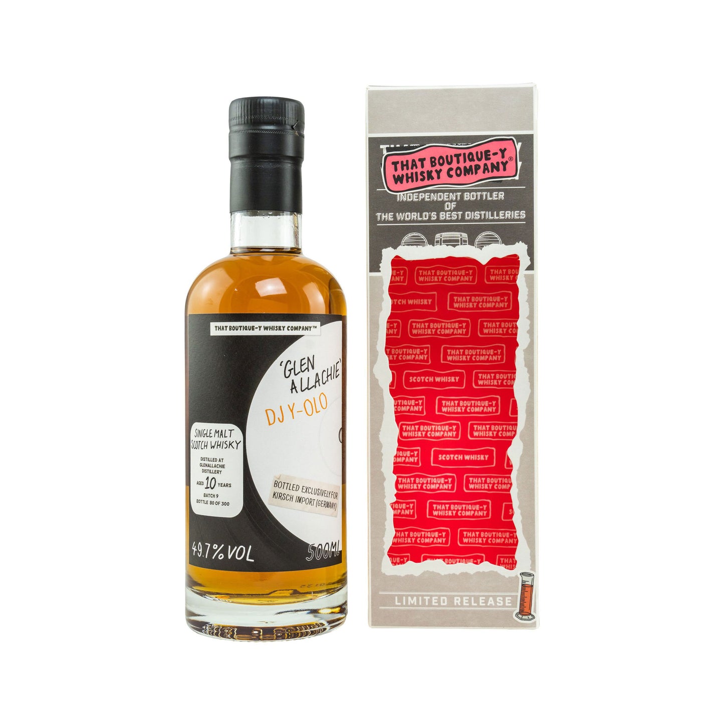 Glenallachie 10 Jahre DJ Y-olo Batch 9 That Boutique-y 49,7 %