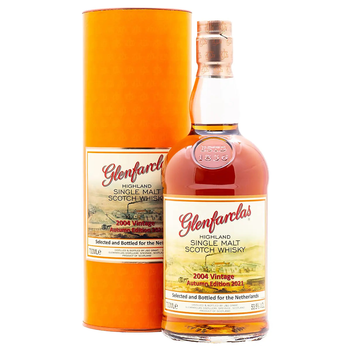 Glenfarclas 2004-2021 Vintage Autumn Edition Netherland Exclusive 53,5 %