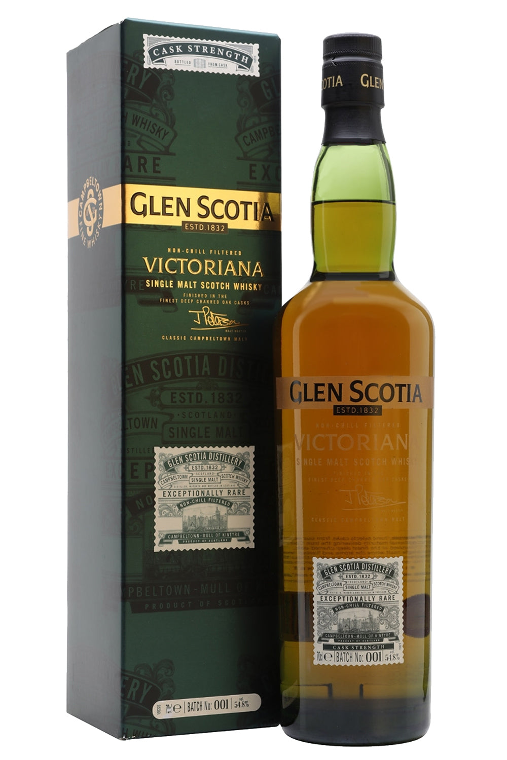 Glen Scotia Victoriana NAS (old design) heavily charred 54,2 %