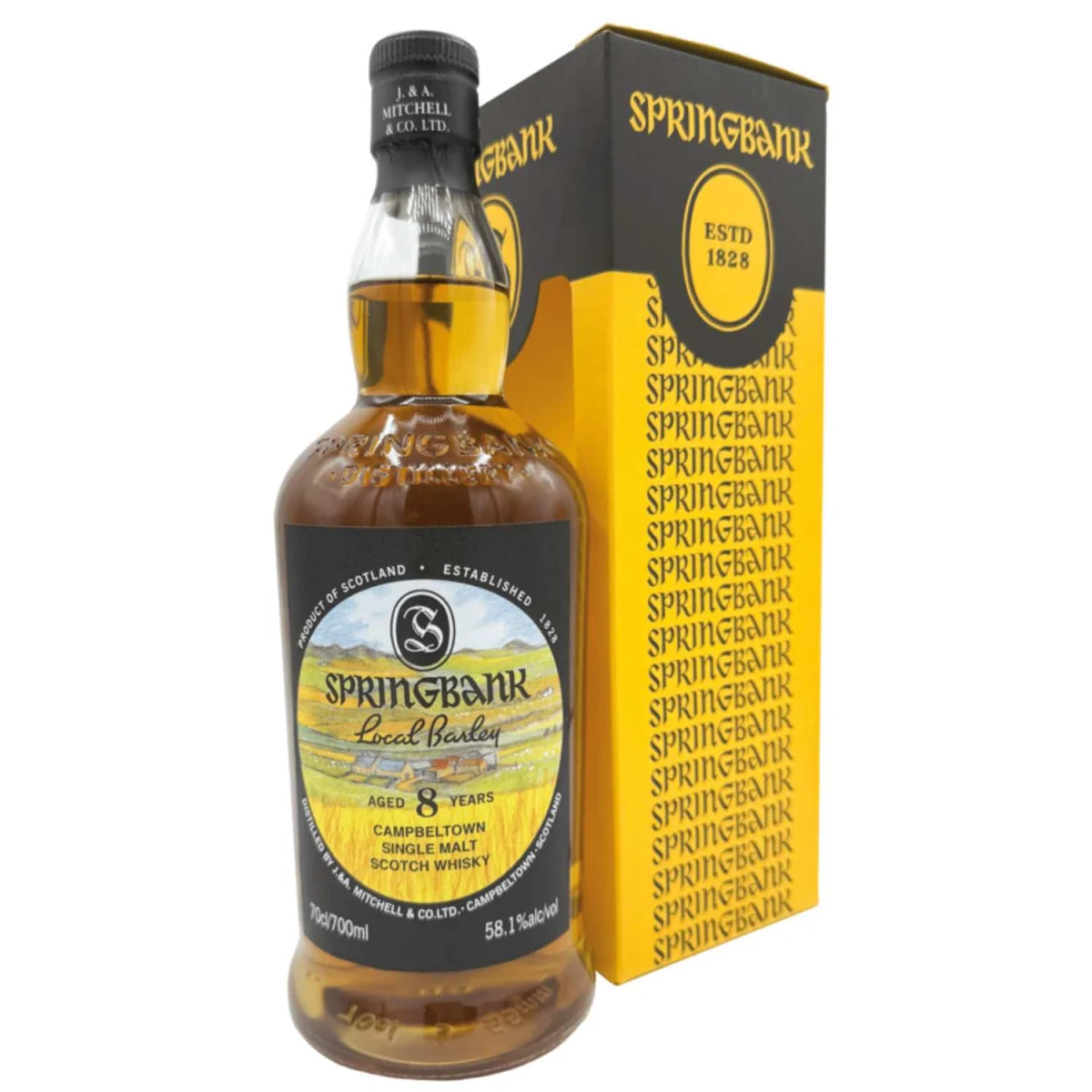 Springbank Local Barley 8 Jahre Bourbon Sherry Cask 58,1%