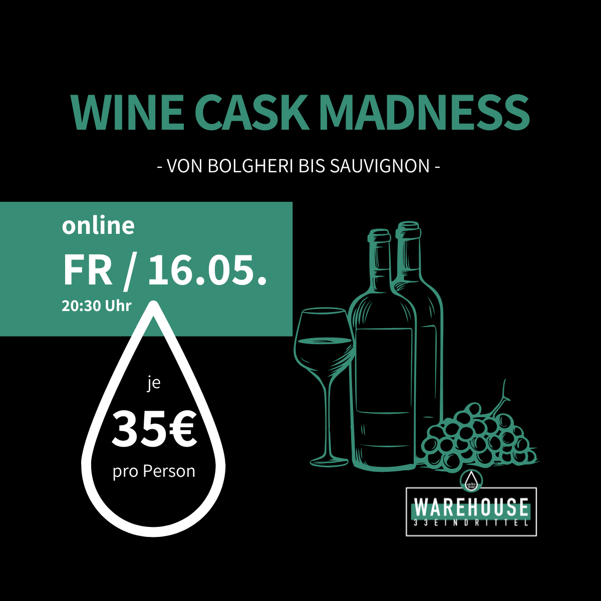LIVE-Online-Tasting: "WINE CASK MADNESS"