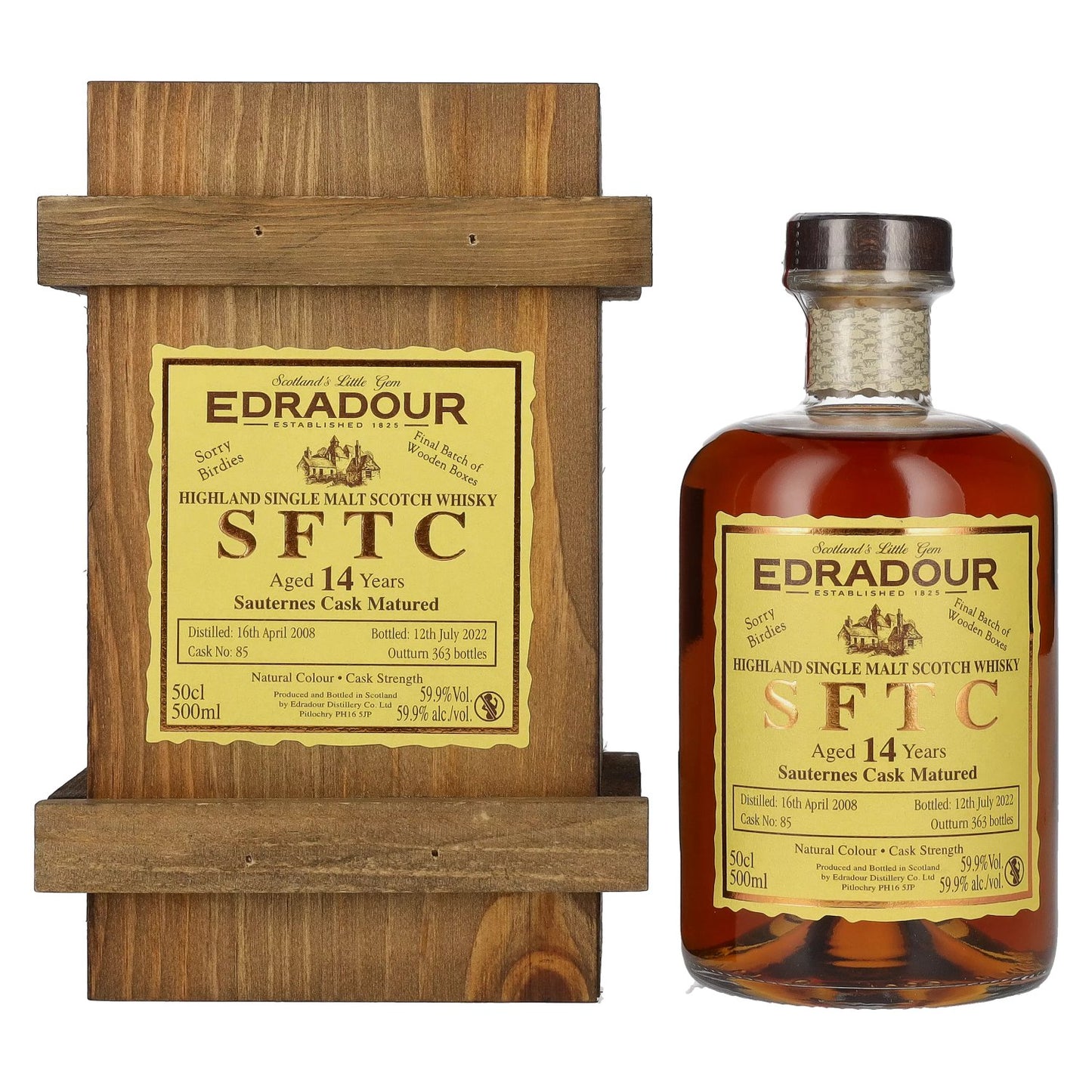 Edradour SFTC 14 Jahre Sauternes 59,9 %