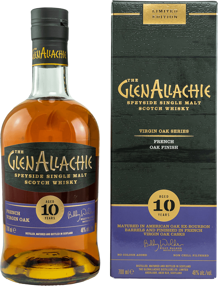 Glenallachie 10 Jahre Virgin Oak French Oak 48,0 %
