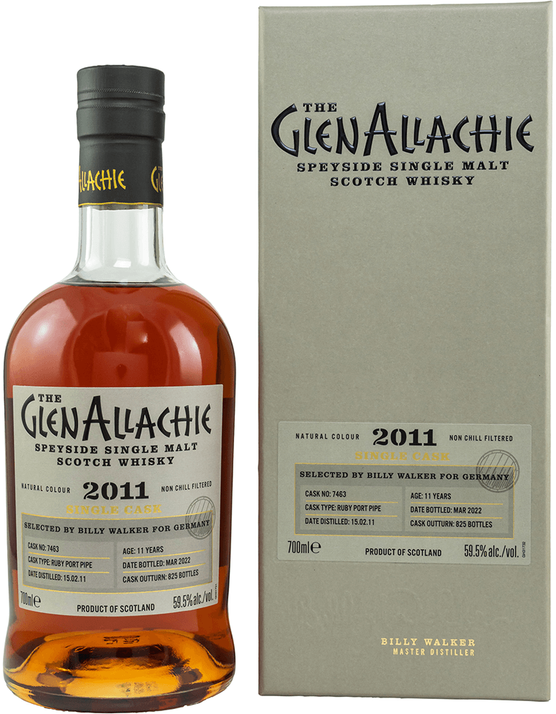 Glenallachie 11 Jahre Ruby Port Singlecask 2011 59,5 %