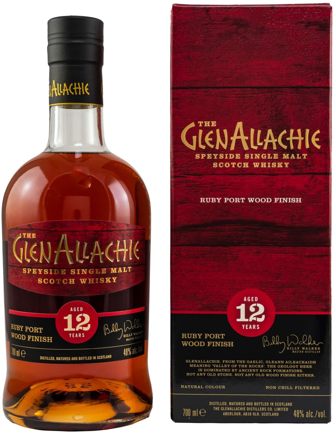 Glenallachie 12 Jahre Ruby Port Finish 48,0 %