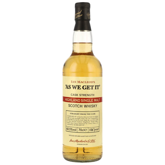 As we get it - Highland Edition (Ian MacLeod's) 60,5 %