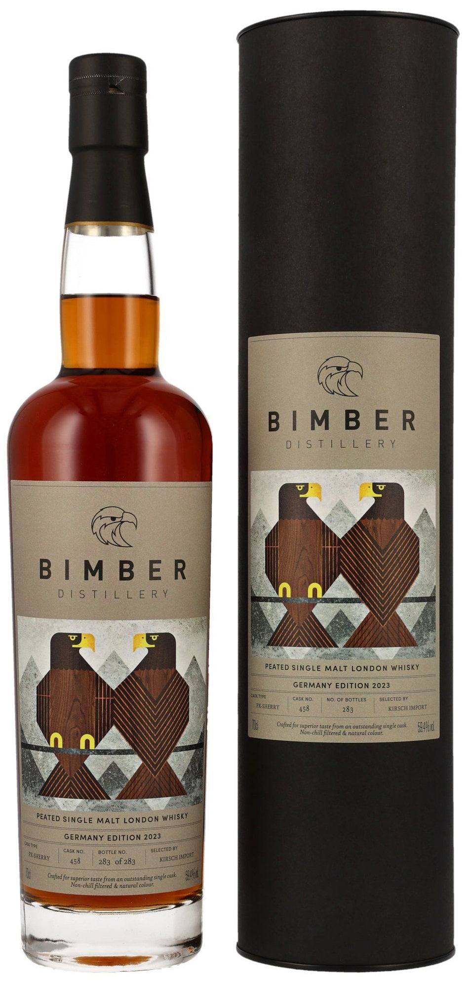 Bimber Germany Edition 2023 PX Sherry Cask 59,4% (Cask #458)