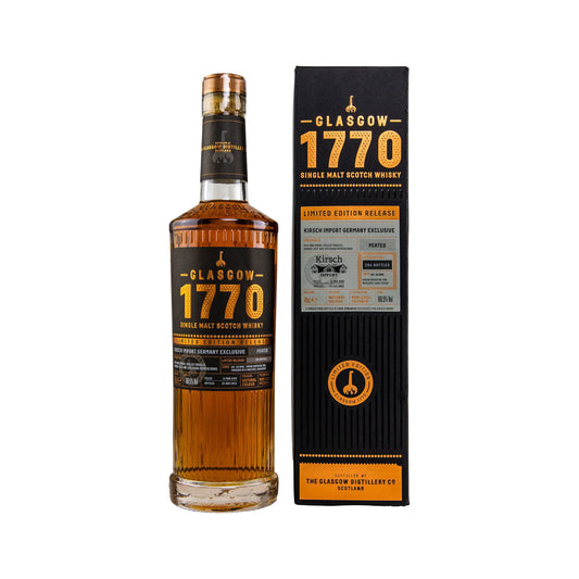Glasgow 1770 Moscatel Single Cask peated 60,5 %