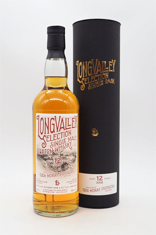 Glen Moray 12 Jahre First Fill Burgundy Wine Cask 50,0 % (Long Valley)