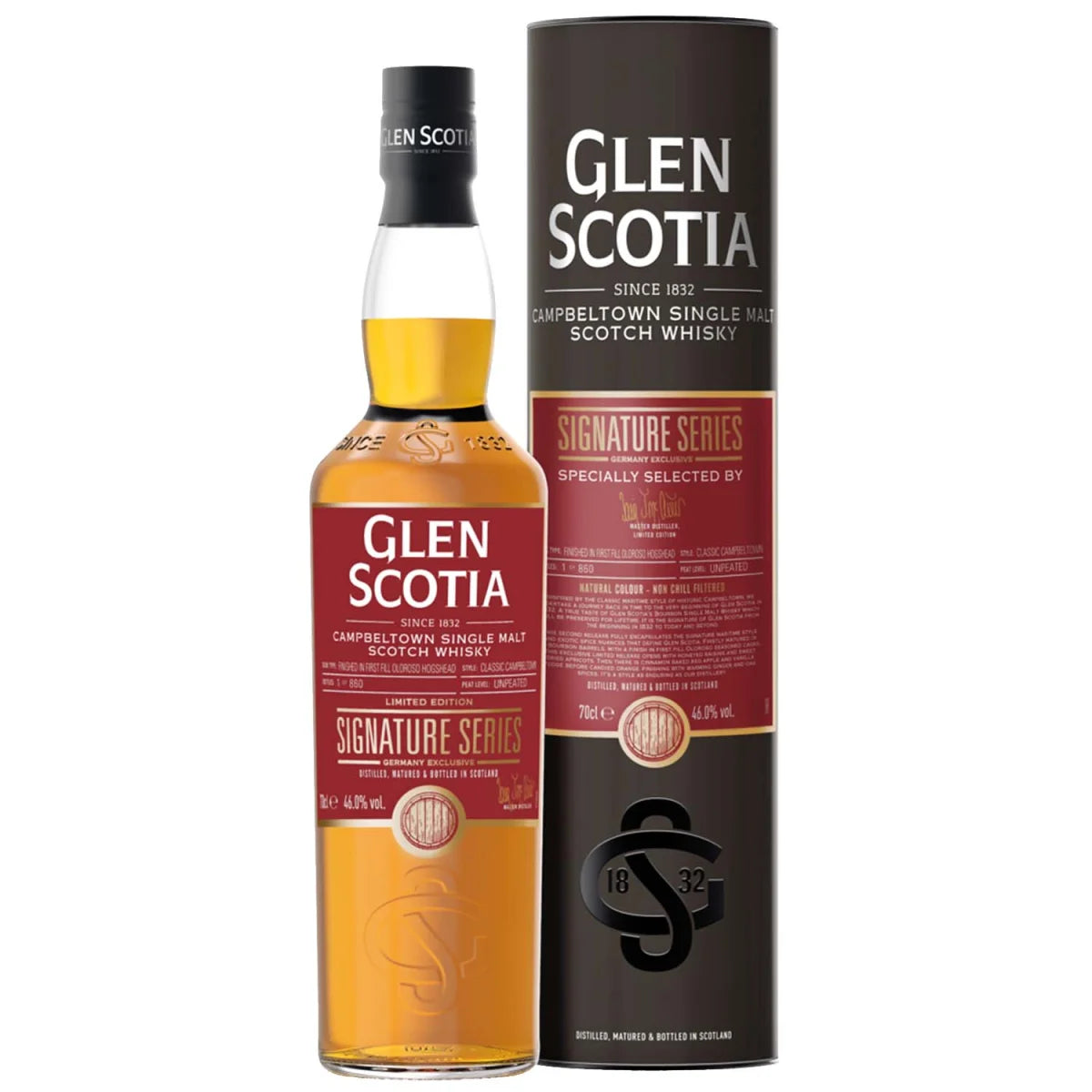 Glen Scotia Signature Series First Fill Bourbon 46,0%
