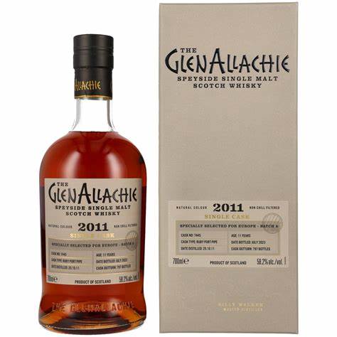 Glenallachie 11 Jahre Singlecask Oloroso Puncheon 2011-2023 62,3 %
