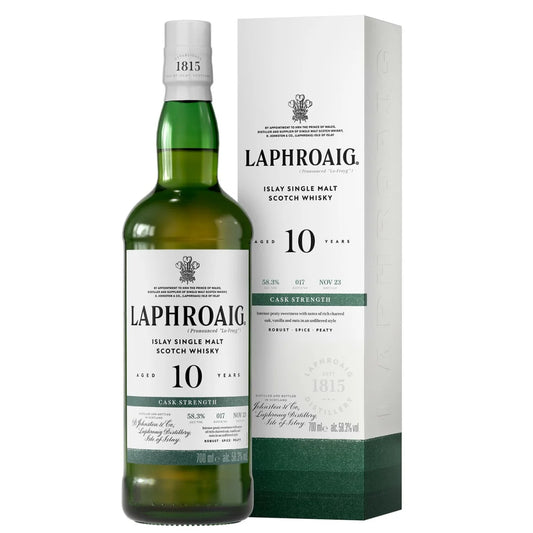 Laphroaig 10 Jahre Cask Strength Batch 1 Bourbon Cask 58,3%