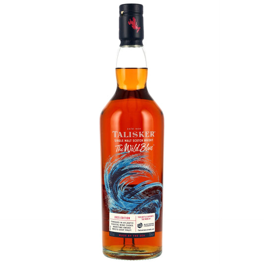 Talisker The Wild Blue 2025 Edition Atlantic Coastal Wine Casks Finish 48,2%