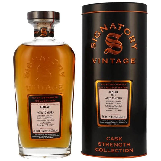 Ardlair 12 Jahre 2011/2023 Signatory Vintage Cask Strenght Single Malt 62,7 %