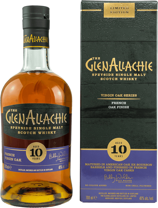 Glenallachie 10 Jahre Virgin Oak French Oak 48,0 %