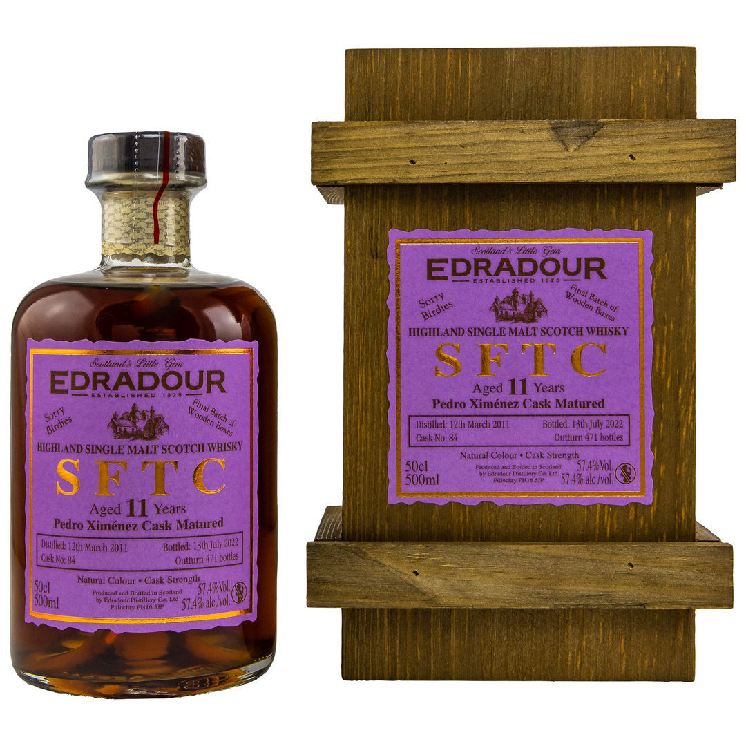 Edradour SFTC 11 Jahre PX Cask 57,4 %
