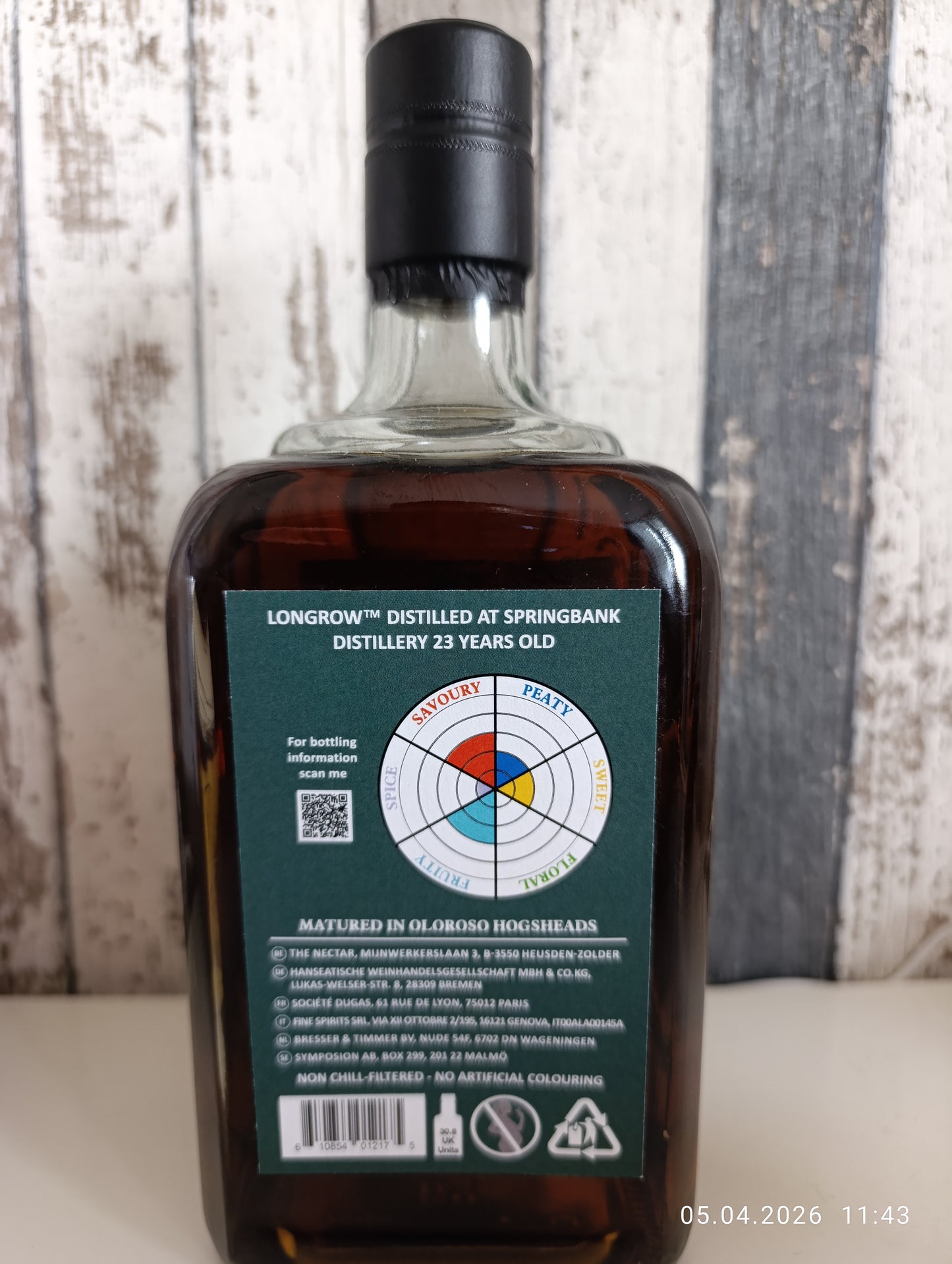 Longrow 23 Jahre Cadenhead's