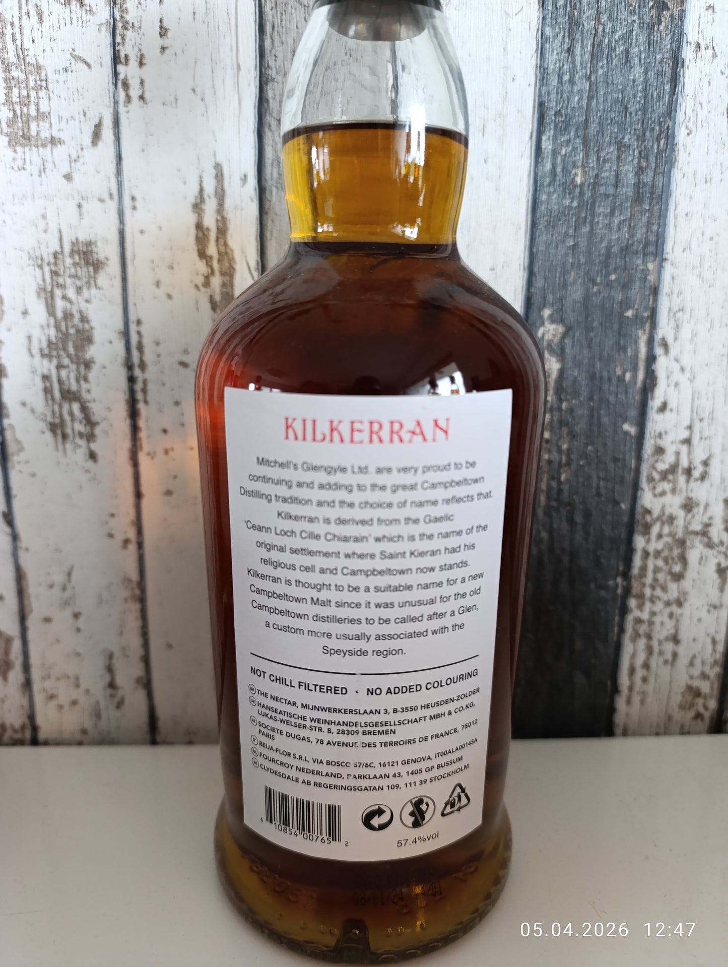 Kilkerran 8 Jahre Sherry Cask Matured 2024