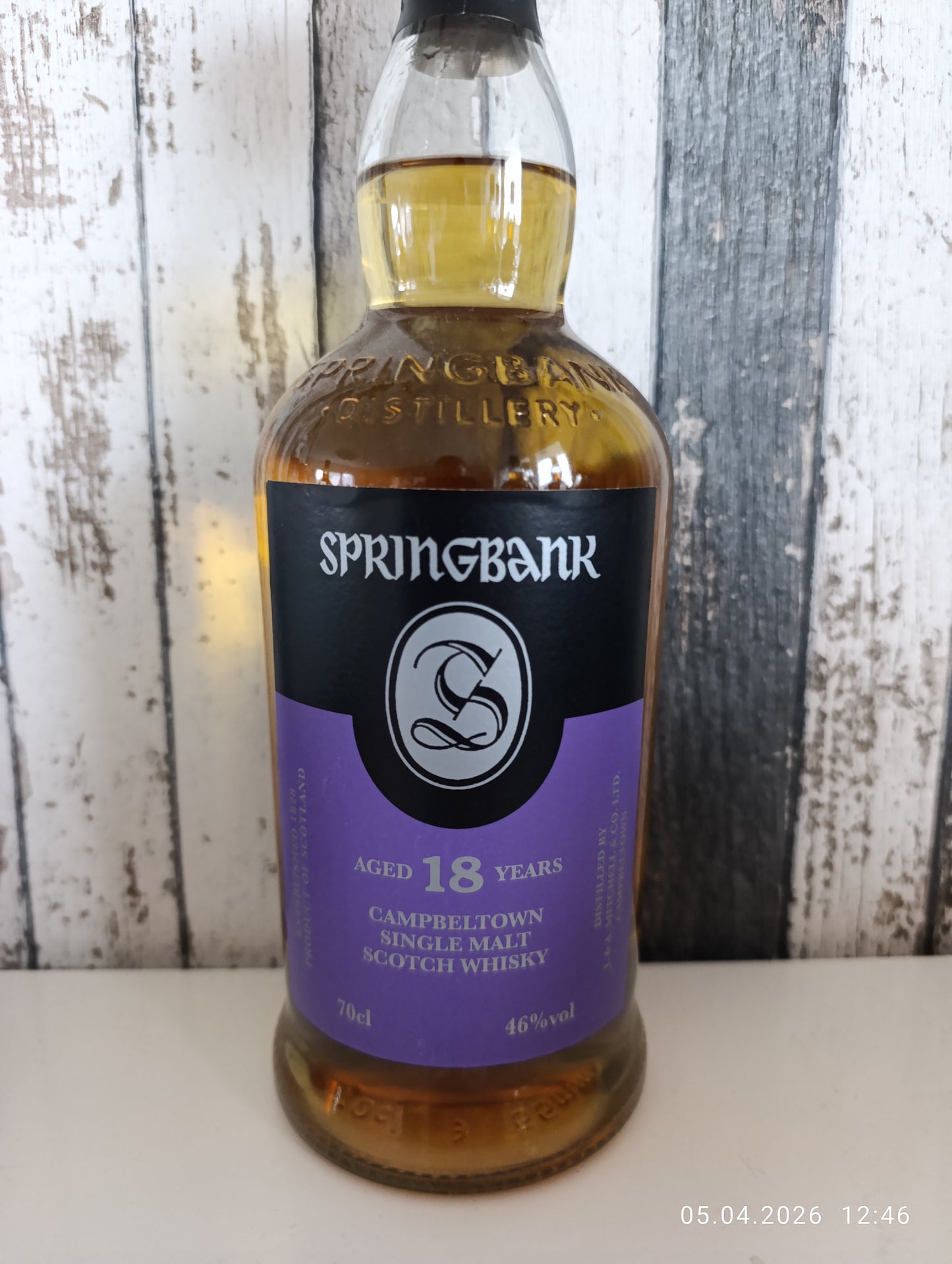 Springbank 18 Jahre 100% Bourbon 2024