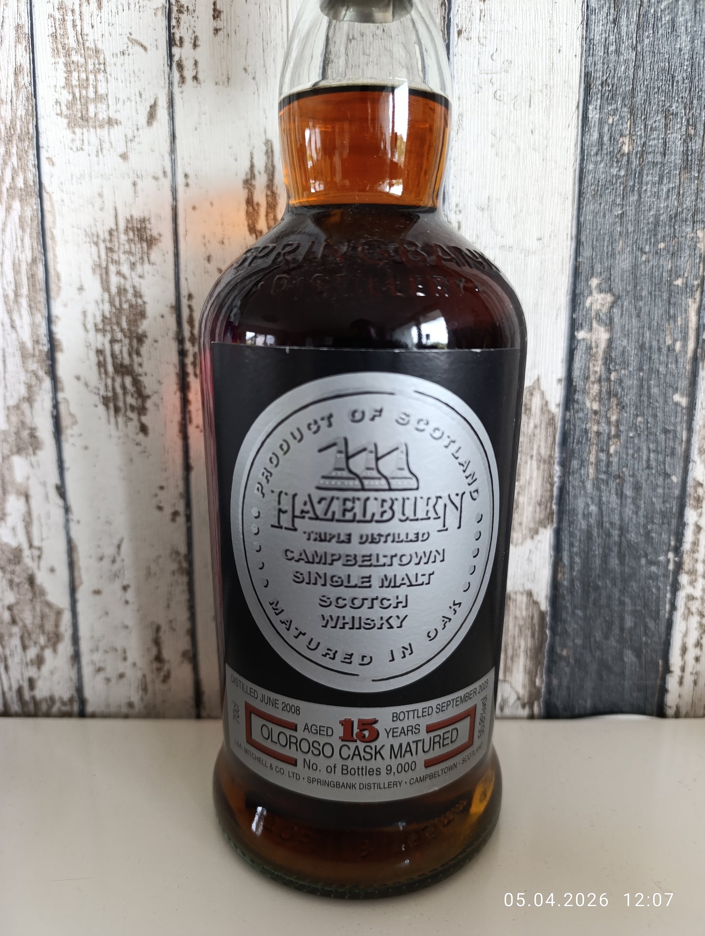 Hazelburn 15 Jahre Oloroso Cask 2023