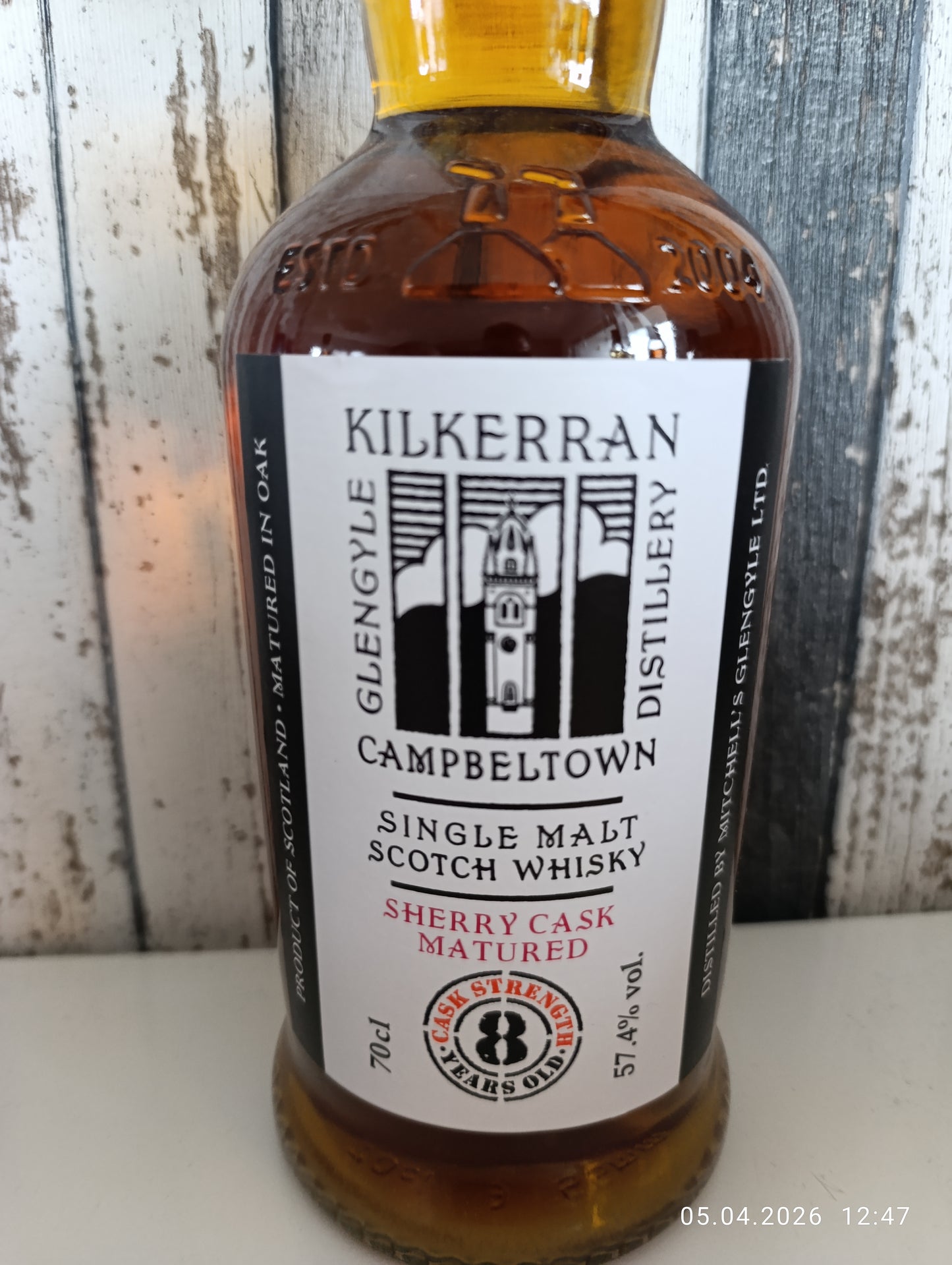 Kilkerran 8 Jahre Sherry Cask Matured 2024